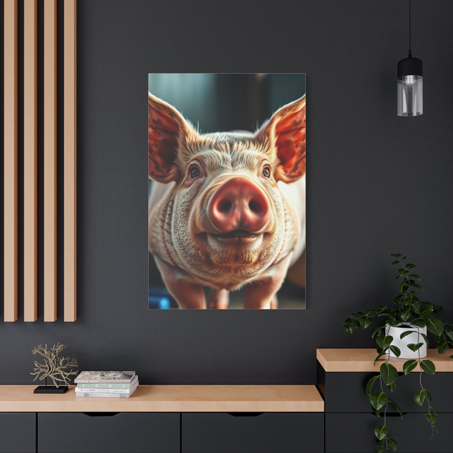 Pig Art Supreme Gallery Wall Art & Canvas Print
