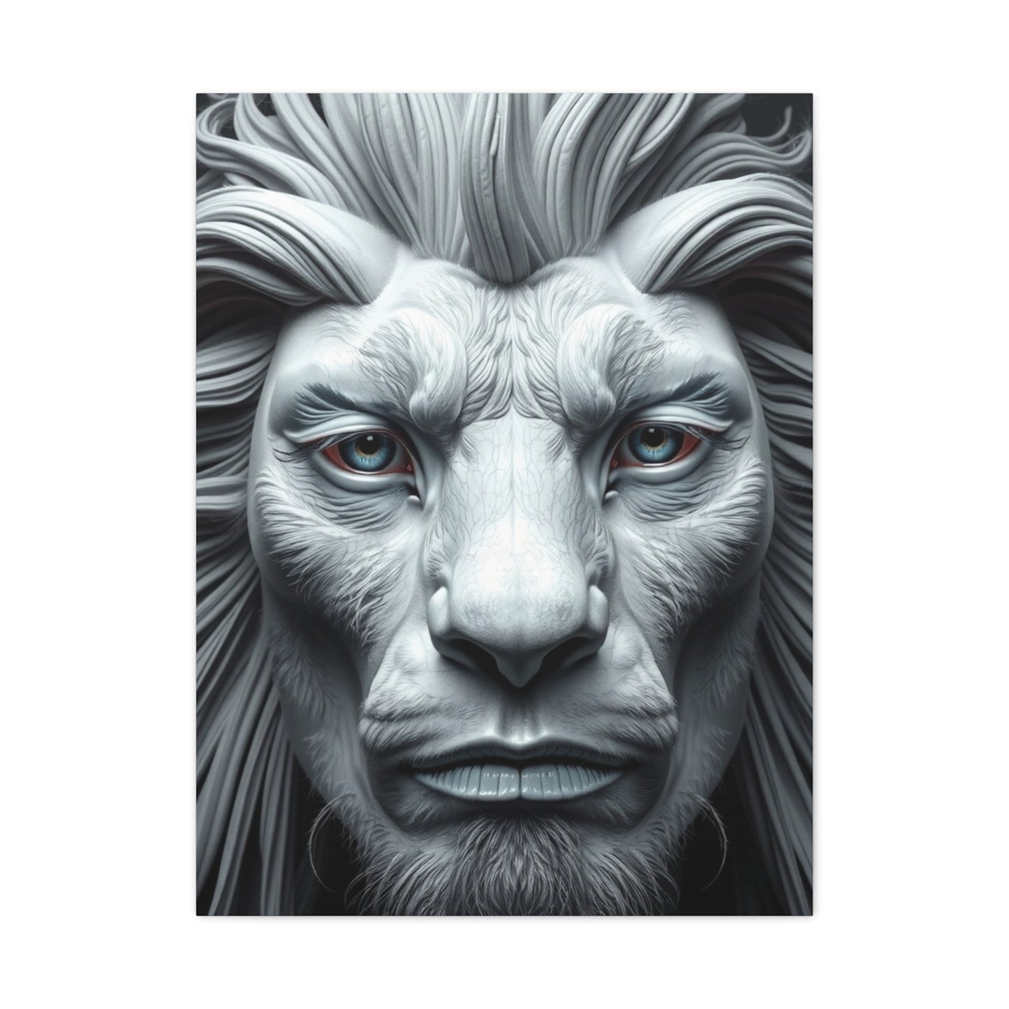 Supreme Gray & White Art Collection Wall Art & Canvas Print