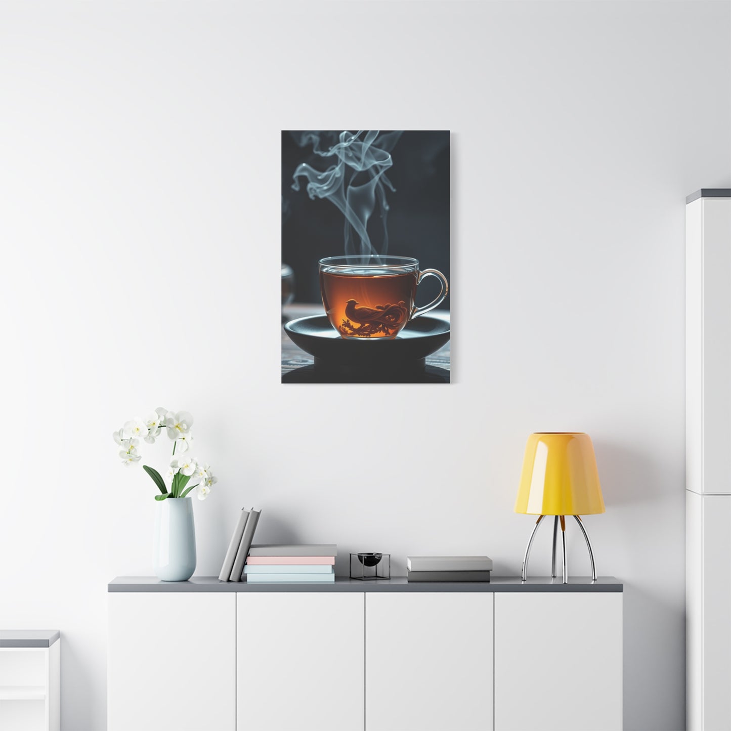 Tea Art Refined Canvas Wall Art & Canvas Print