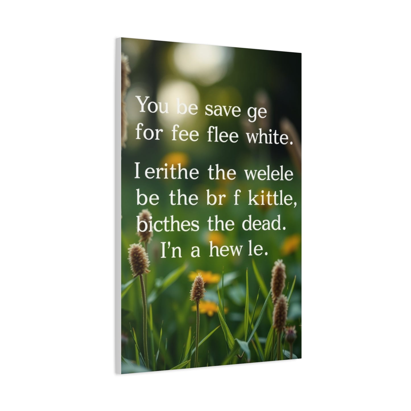 Masterpiece Quotes and Saying Wall Art Vision Wall Art & Canvas Print