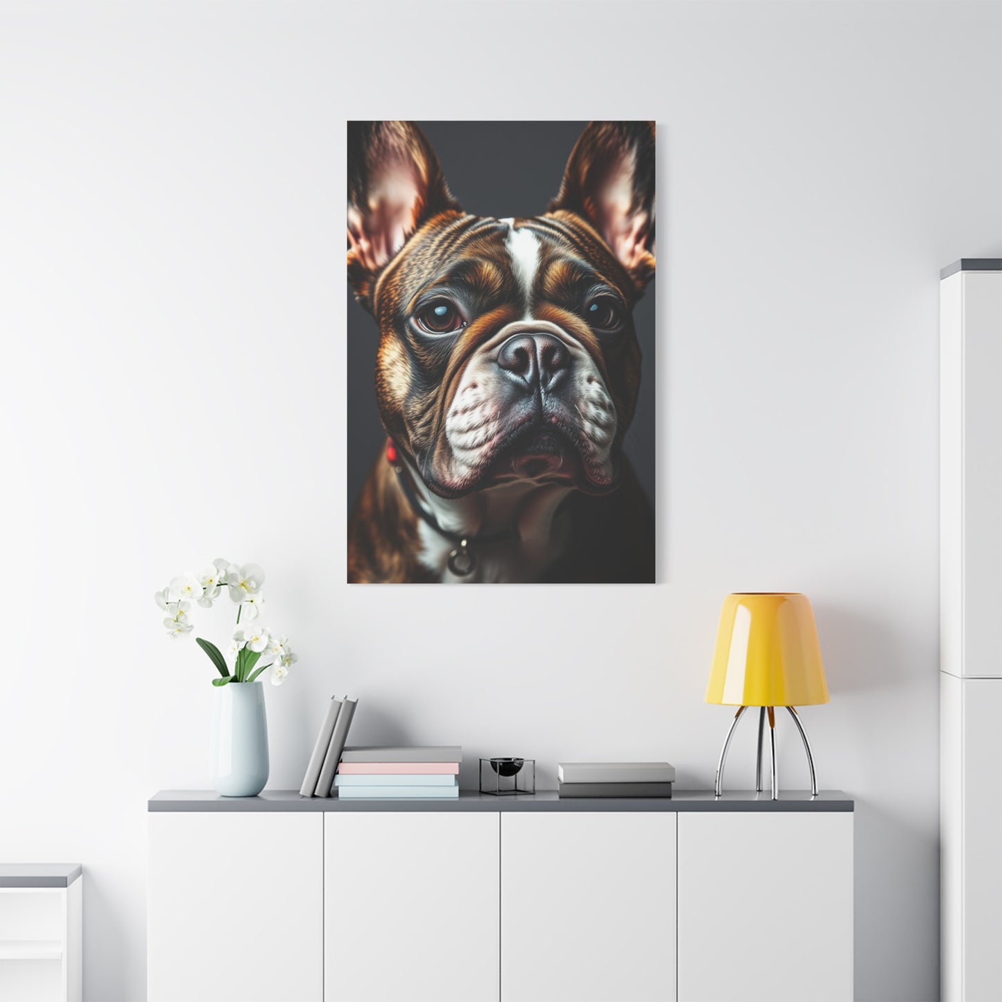 Supreme French Bulldog Art Collection Wall Art & Canvas Print