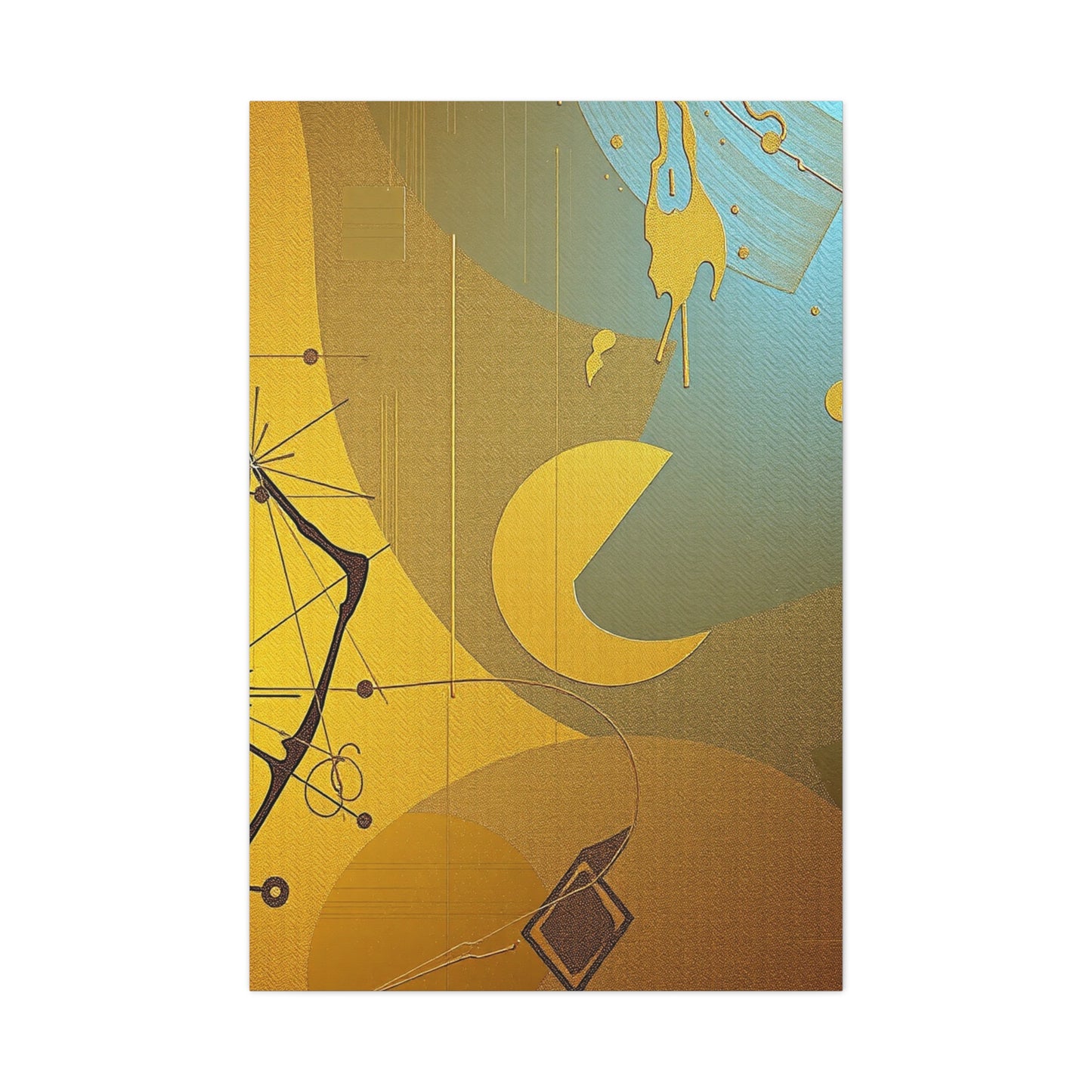 Gold & Silver Canvas Art Luxury Canvas Wall Art & Canvas Print