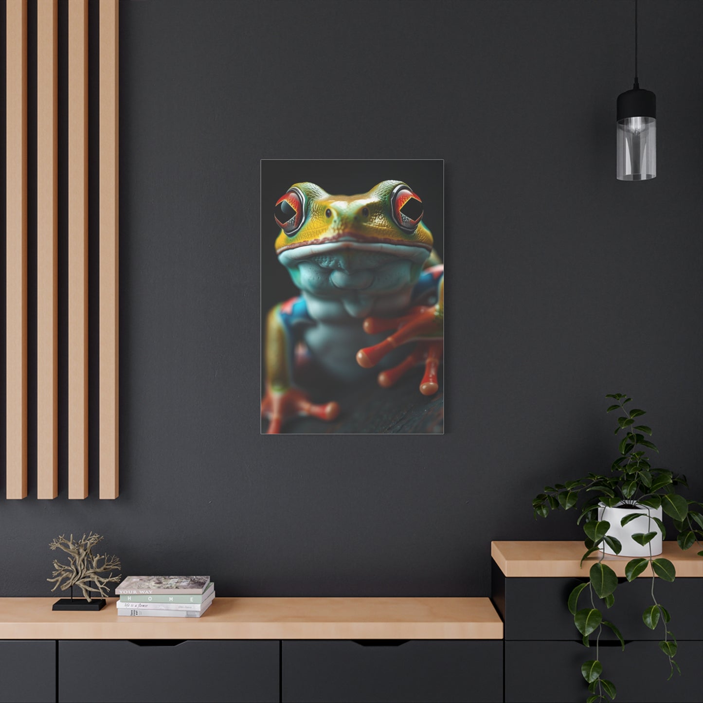 Masterpiece Frog Art Vision Wall Art & Canvas Print