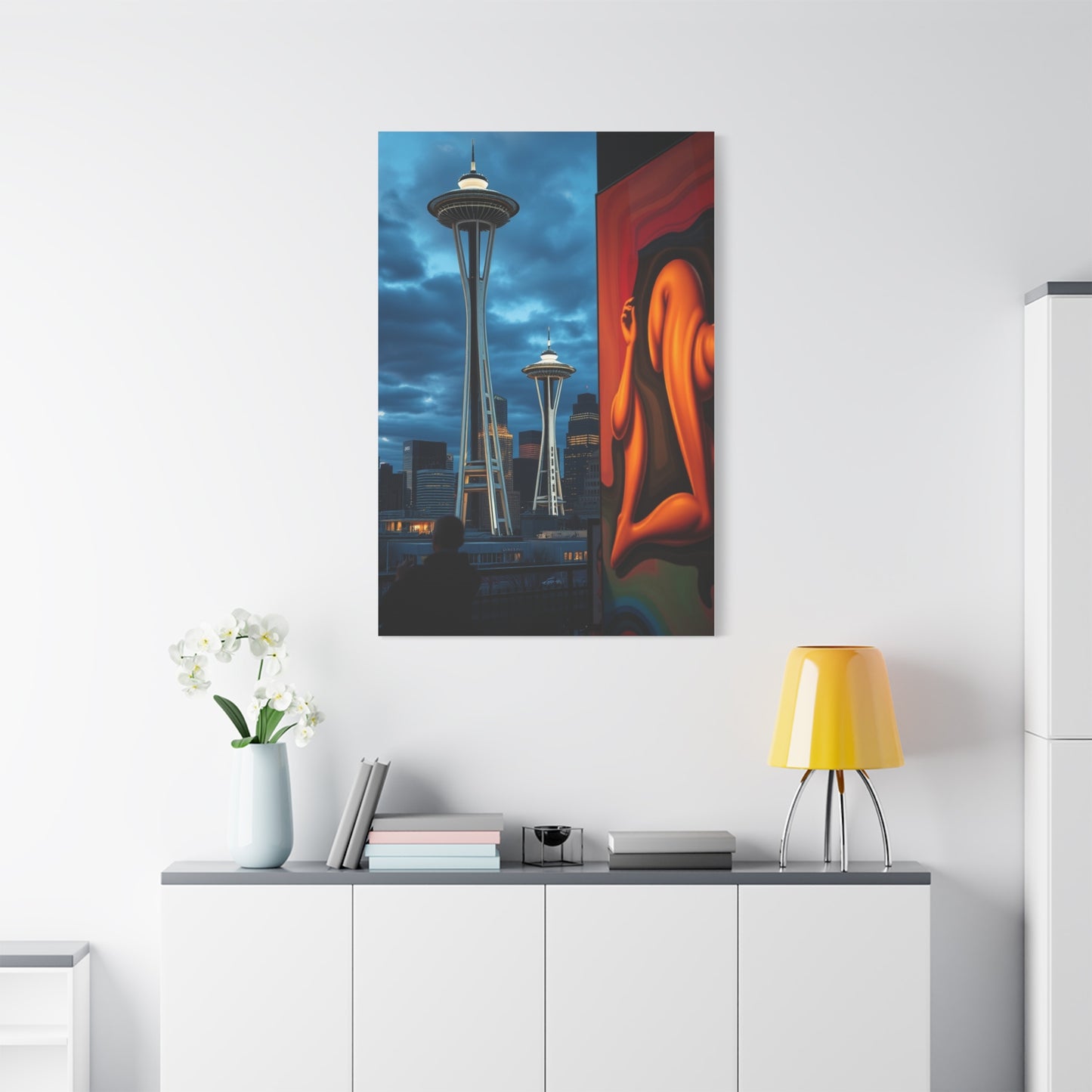 Seattle Art Refined Canvas Wall Art & Canvas Print