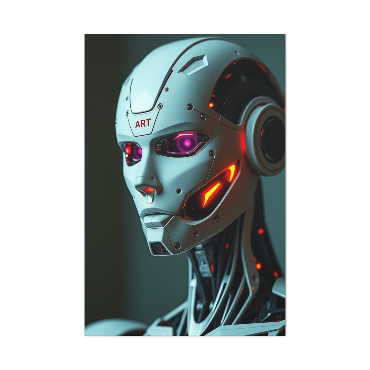 Robot Art Refined Canvas Wall Art & Canvas Print