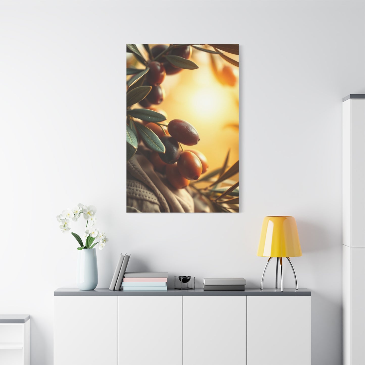 Luminous Olive Masterpiece