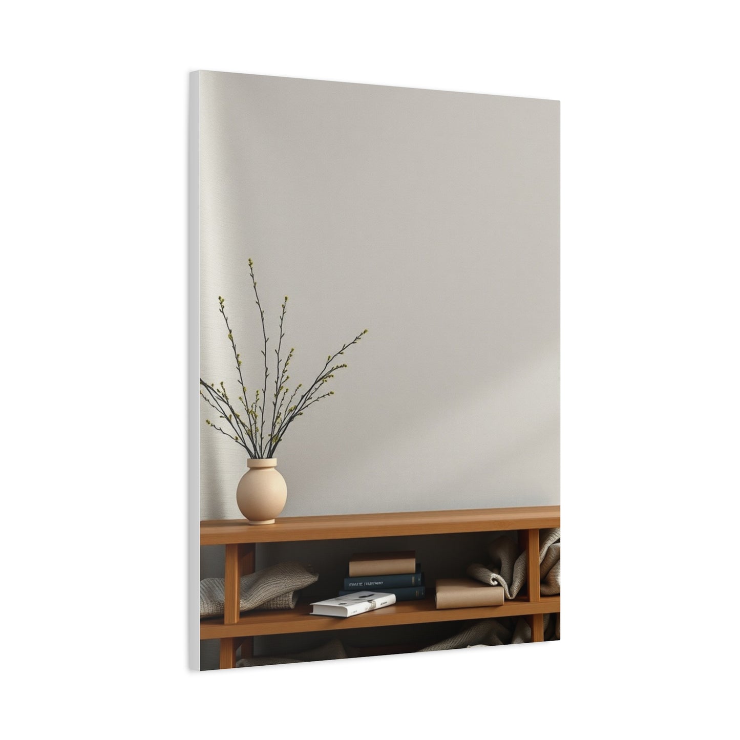 Elite Taupe, Linen, and Gray Art Vision Wall Art & Canvas Print