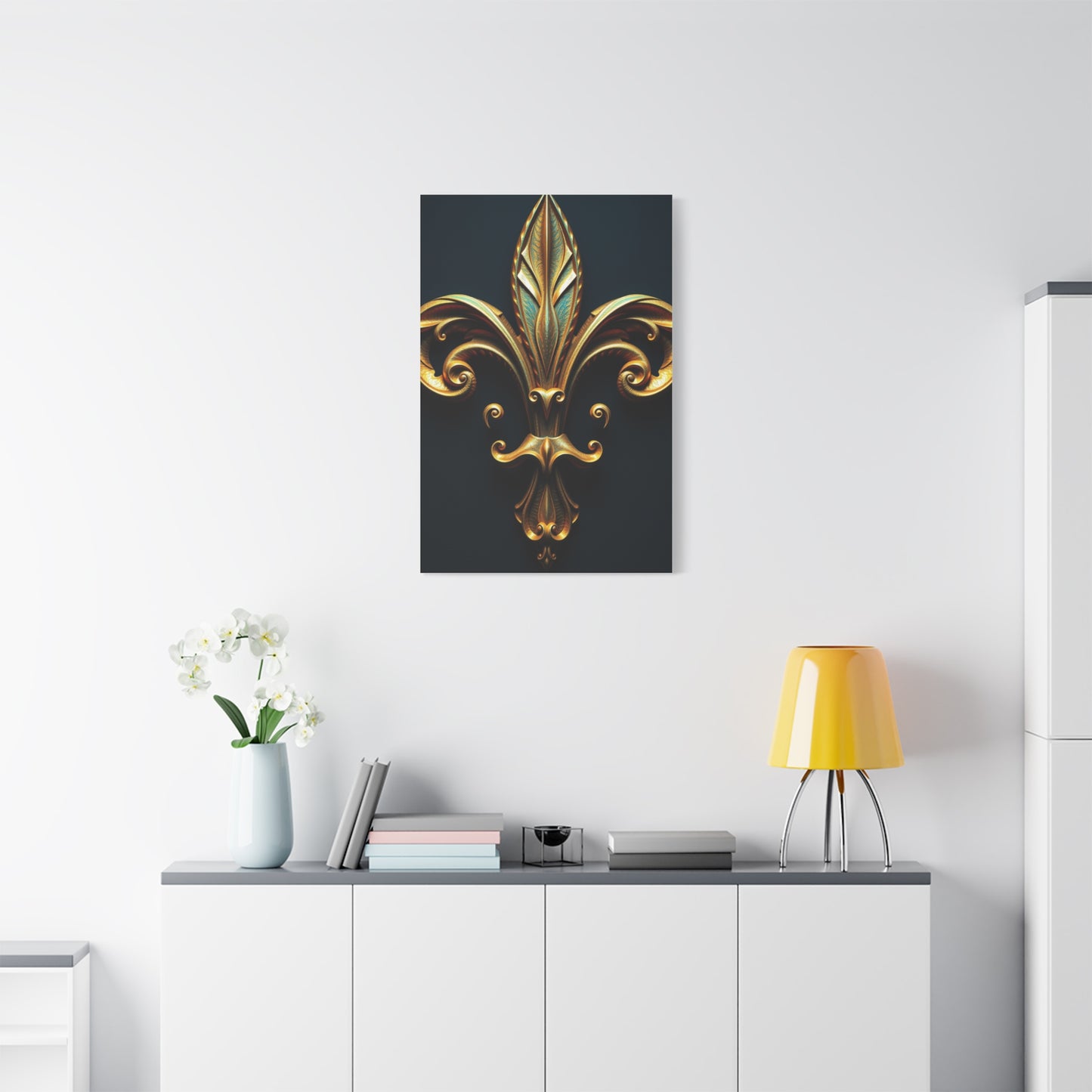 Fleur-de-Lis Art Supreme Gallery Wall Art & Canvas Print