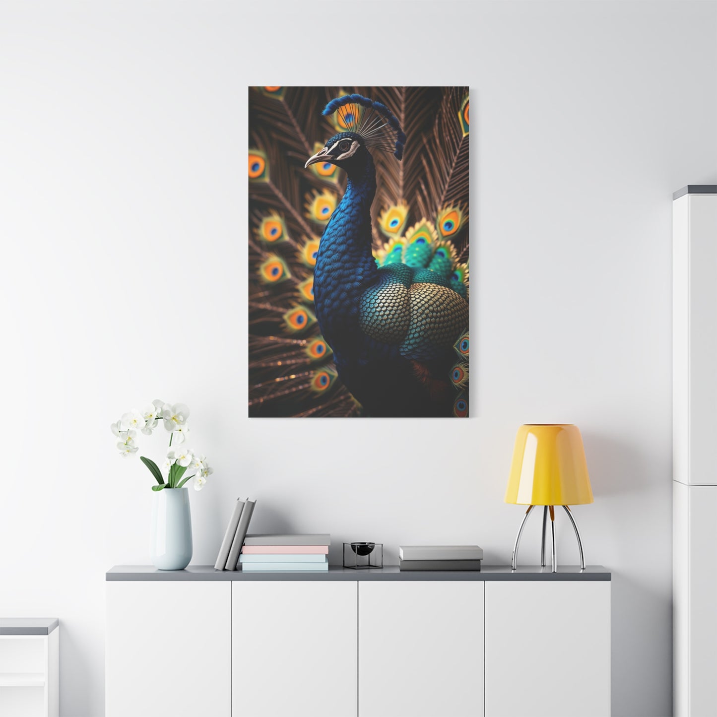 Masterpiece Peacock Art Vision Wall Art & Canvas Print