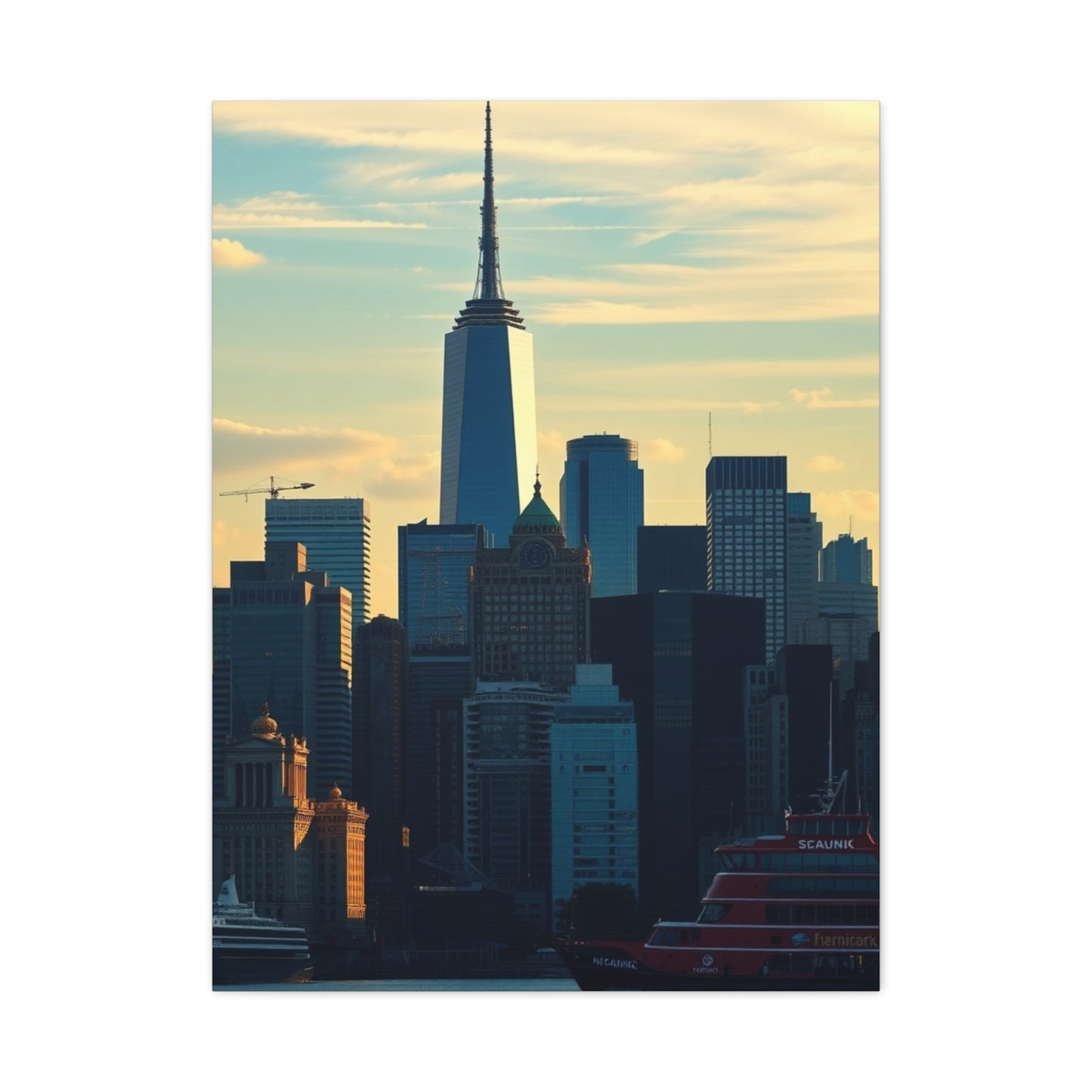 Collection NYC Skyline Art Art Wall Art & Canvas Print