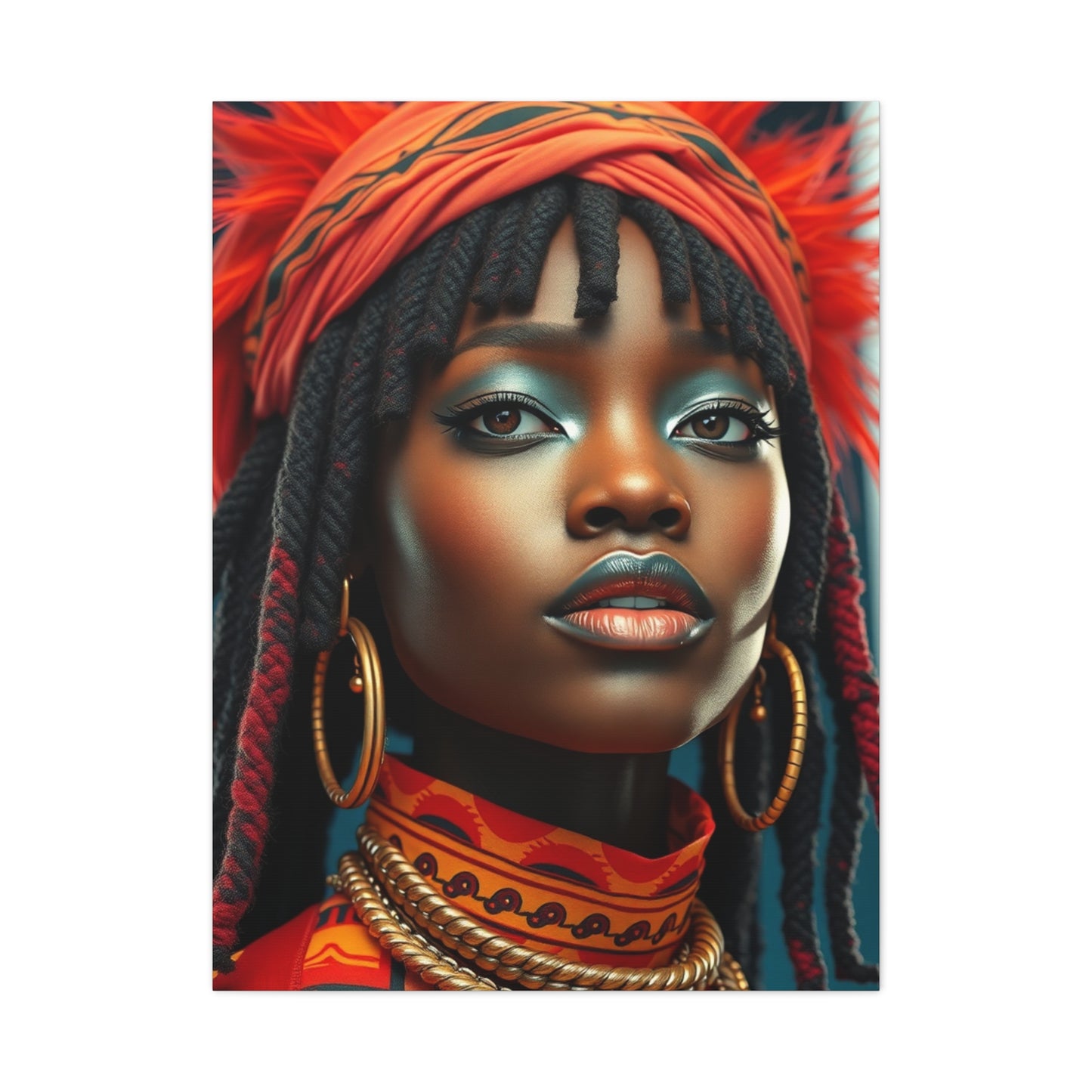 Supreme Afrofuturism Art Collection Wall Art & Canvas Print