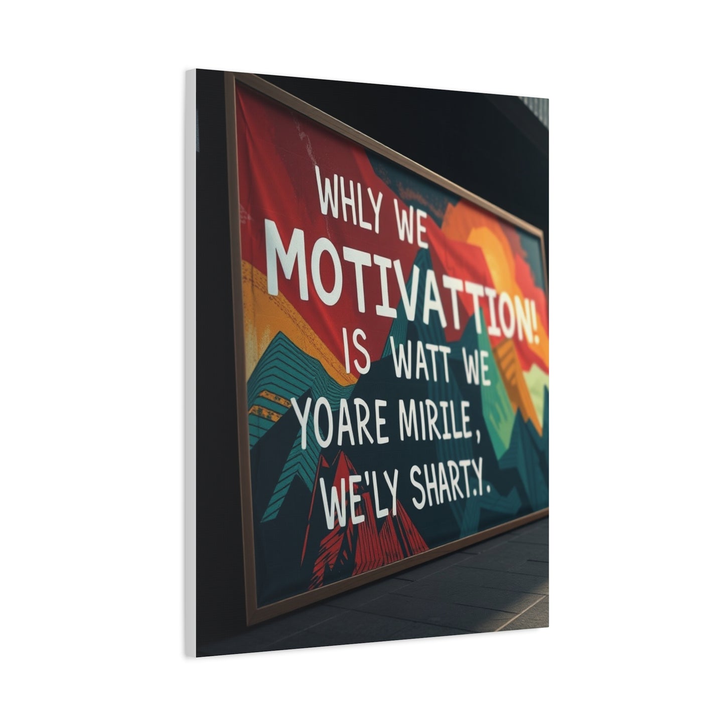 Masterpiece Motivational Art Vision Wall Art & Canvas Print