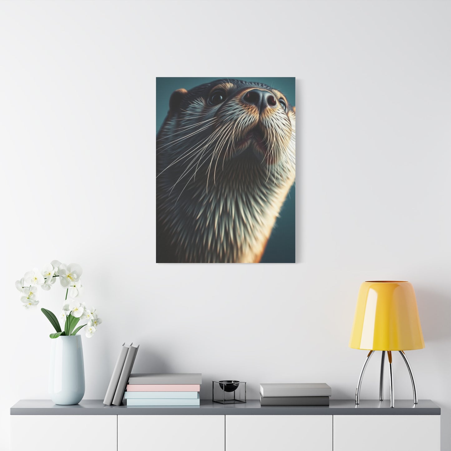 Otter Art Luxury Canvas Wall Art & Canvas Print