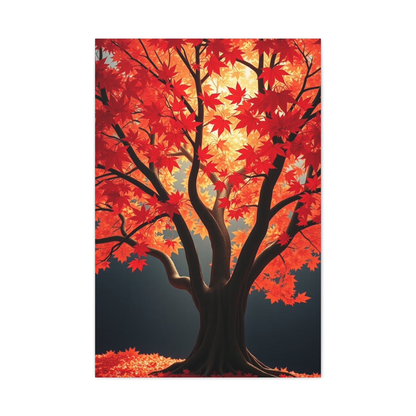 Supreme Maple Tree Art Collection Wall Art & Canvas Print