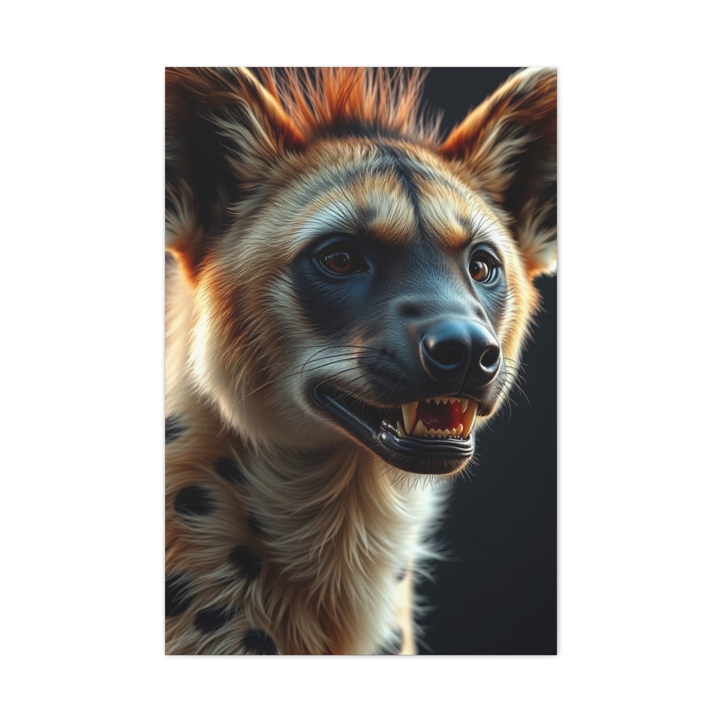 Masterpiece Hyenas Art Vision Wall Art & Canvas Print