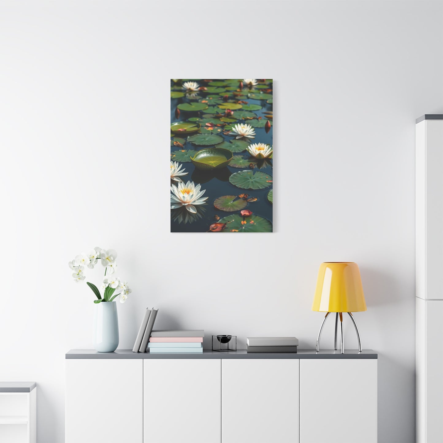 Vision Claude Monet Water Lilies Art Art Wall Art & Canvas Print