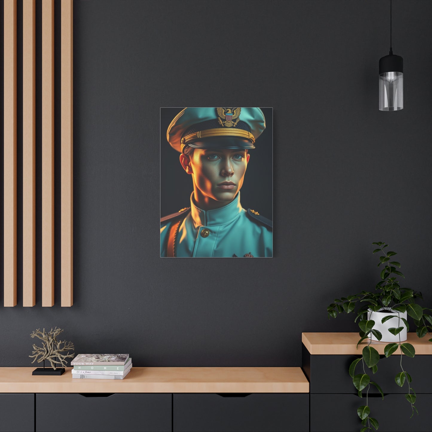 Masterpiece Navy (Military) Art Vision Wall Art & Canvas Print