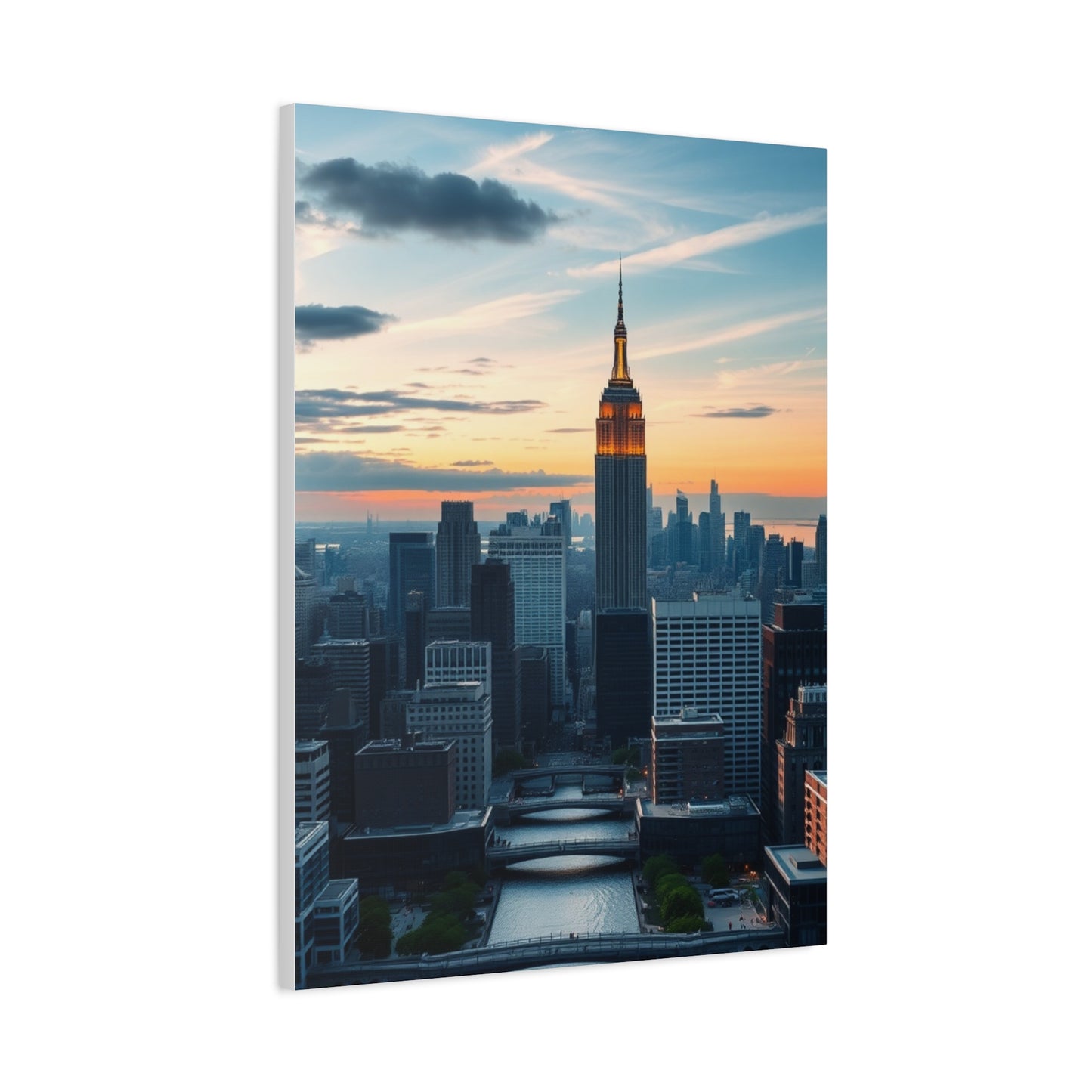 NYC Skyline Art Refined Canvas Wall Art & Canvas Print