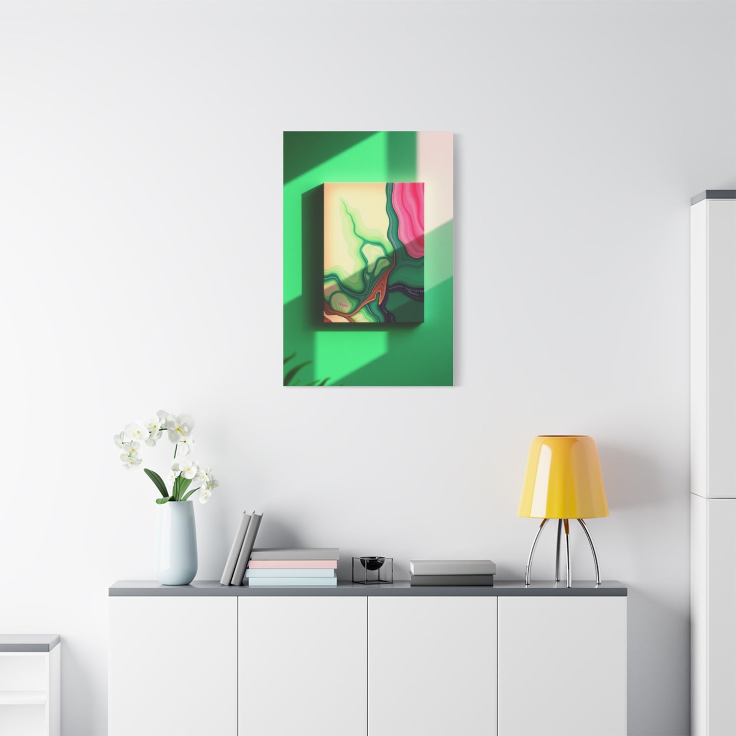 Collection Green & Pink Canvas Art Art Wall Art & Canvas Print