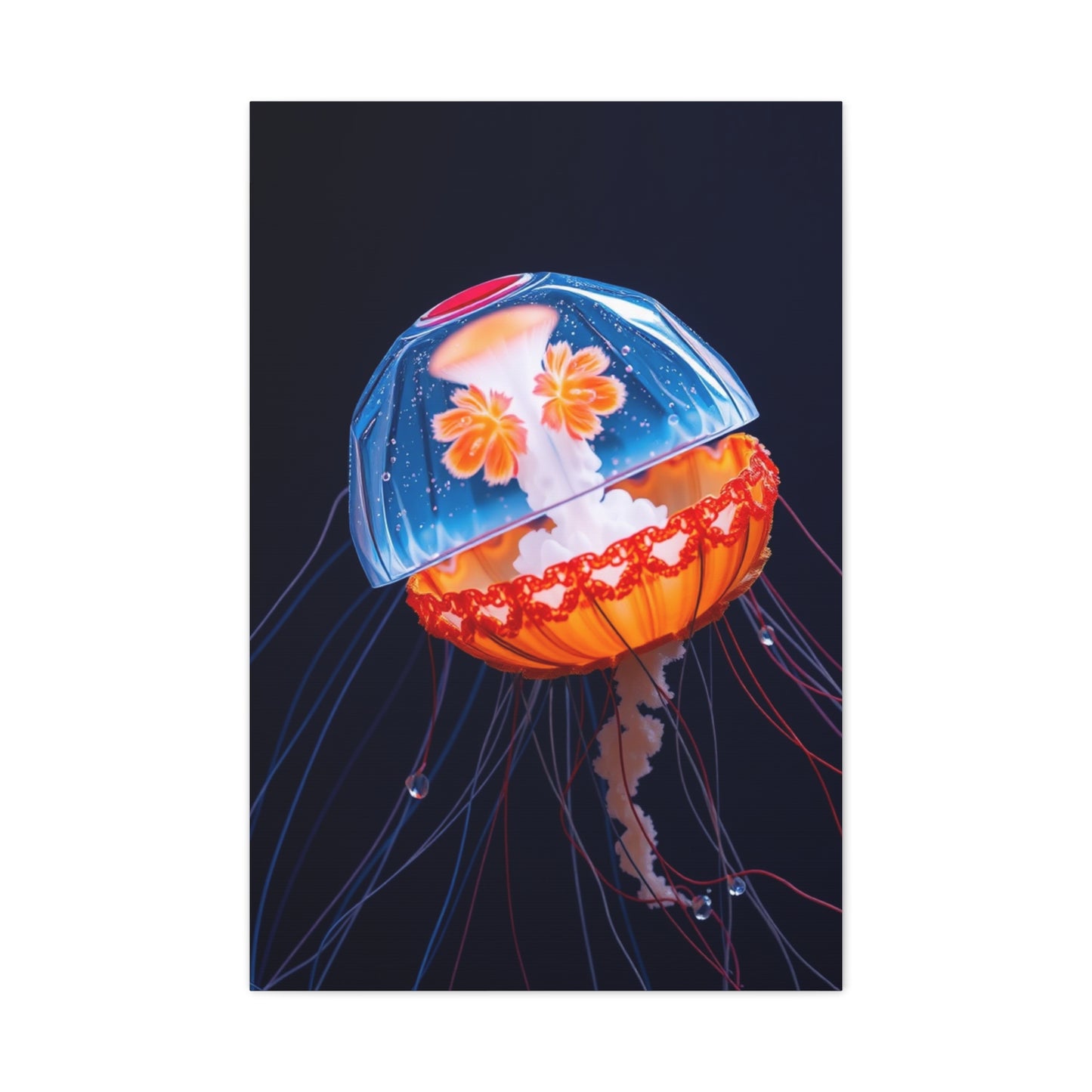 Jellyfish Art Refined Canvas Wall Art & Canvas Print