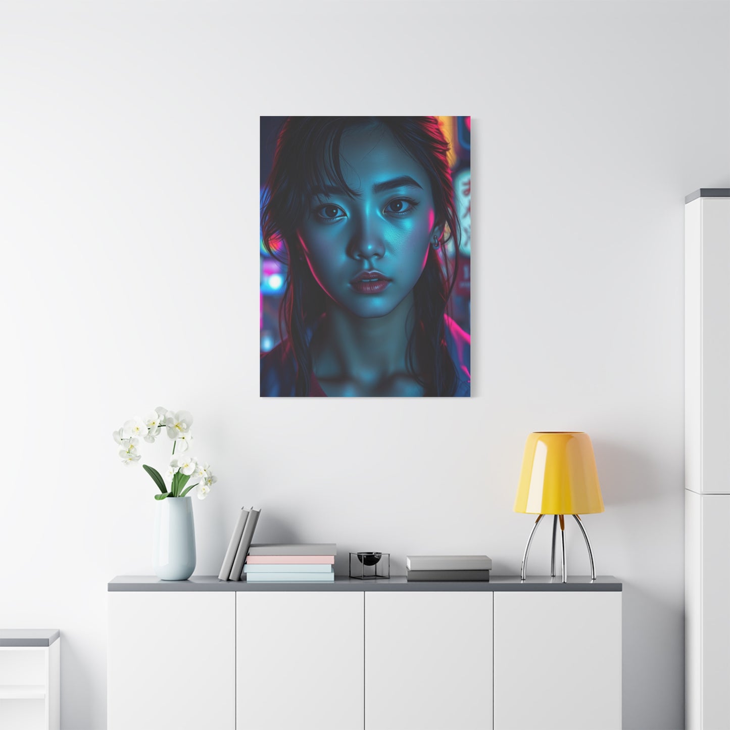 Vision Warakami Vaporwave Art Art Wall Art & Canvas Print