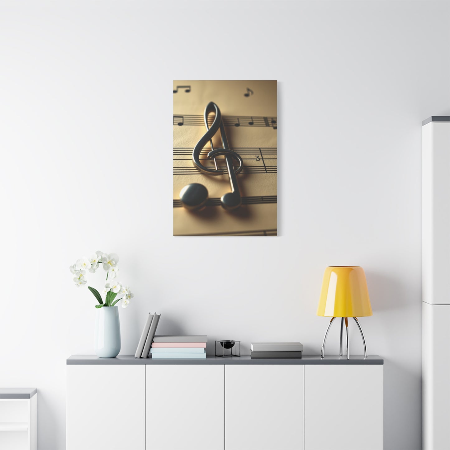 Supreme Musical Notes Art Collection Wall Art & Canvas Print