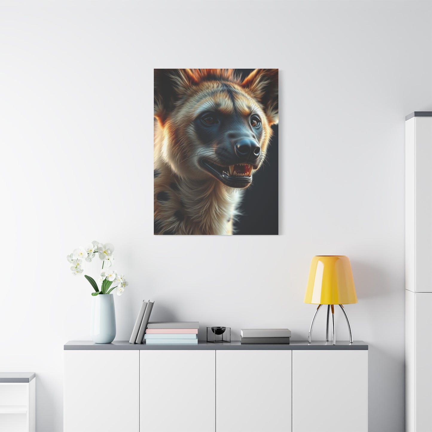 Masterpiece Hyenas Art Vision Wall Art & Canvas Print