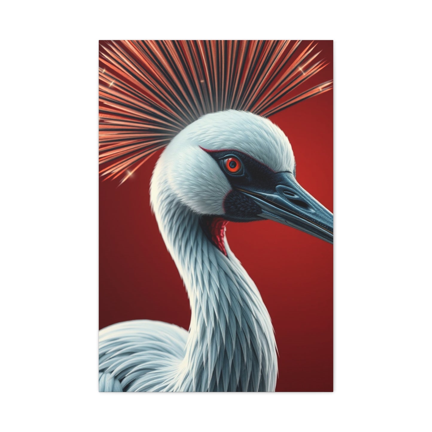 Supreme Crane Bird Art Collection Wall Art & Canvas Print