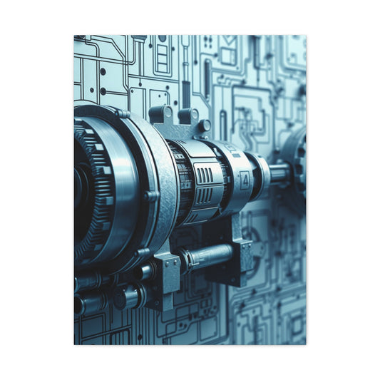 Engineering & Machinery Blueprints Art Supreme Gallery Wall Art & Canvas Print