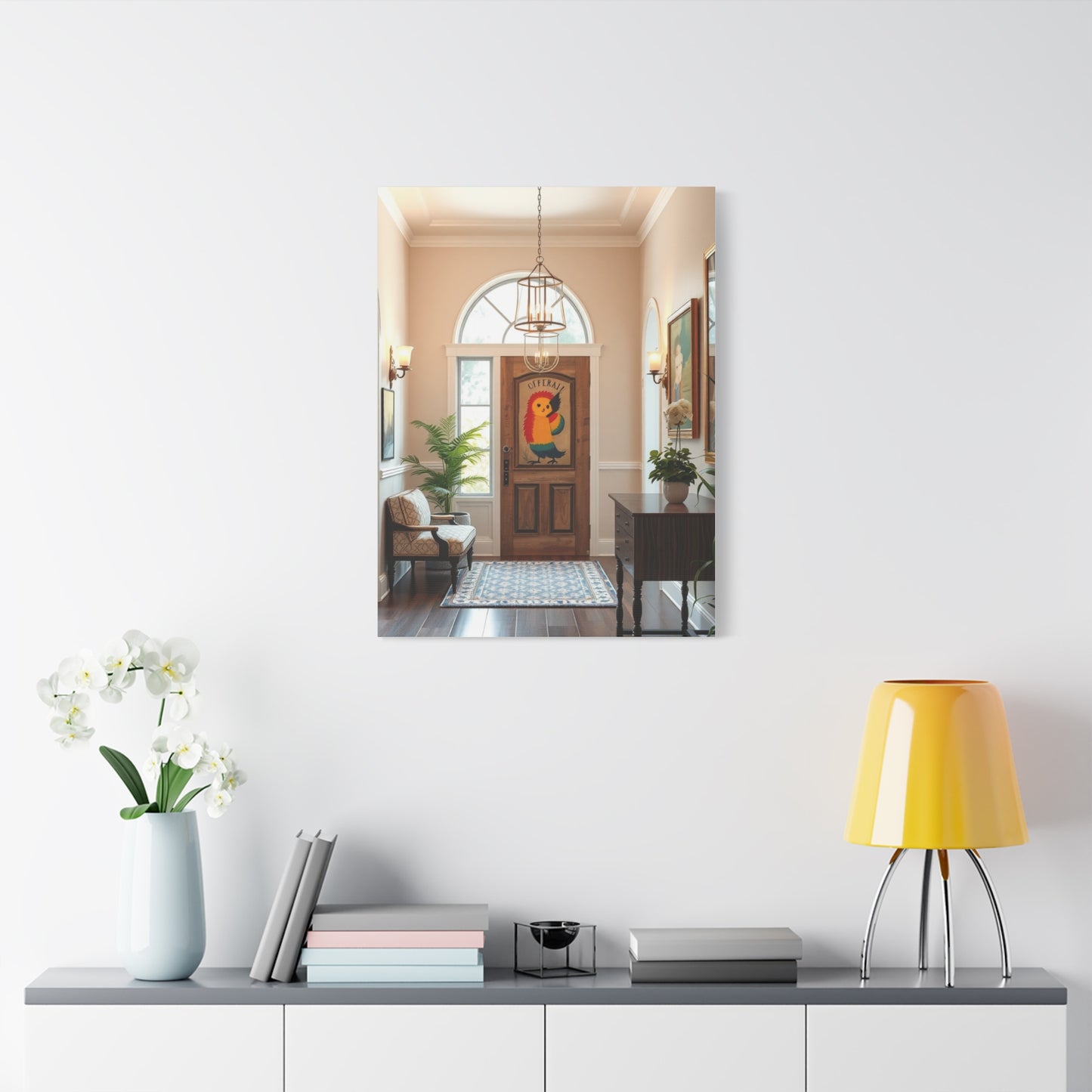 Entryway & Foyer Art Luxury Canvas Wall Art & Canvas Print